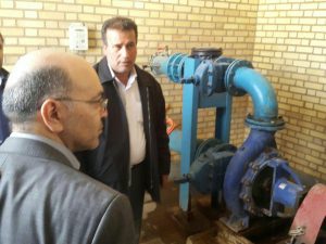 بازدید مدیر عامل شرکت مهندسی آب و فاضلاب کشور از ایستگاه پمپاژ تقویت فشار آب اهواز