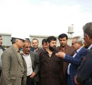 استاندار خوزستان دربازدید از طرح آماک :از زحمات مهندس بیژن عالی پور در اجرای پروژه های زیست محیطی قدردانی کرد